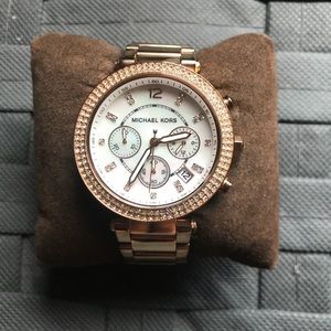 Michael Kors rose gold watch
